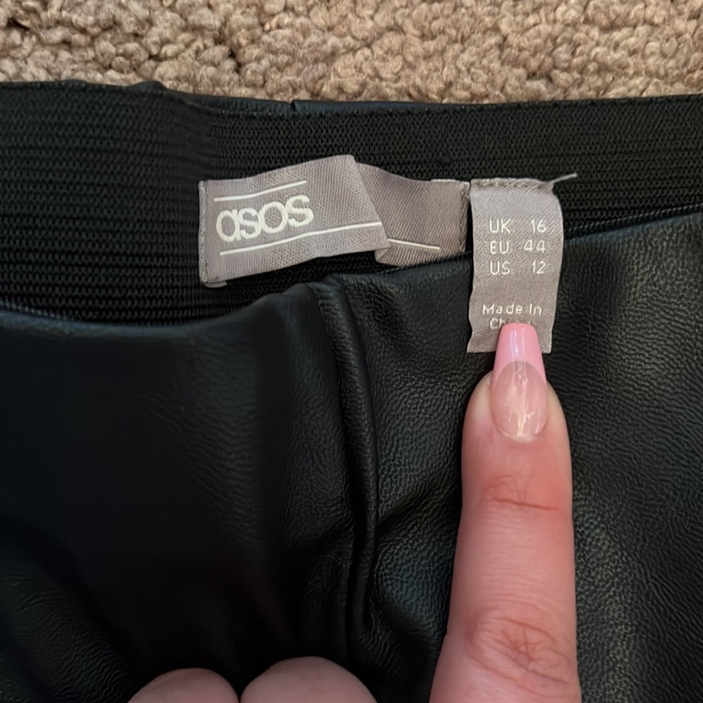 Faux Leather Pants - Picture 2 of 4